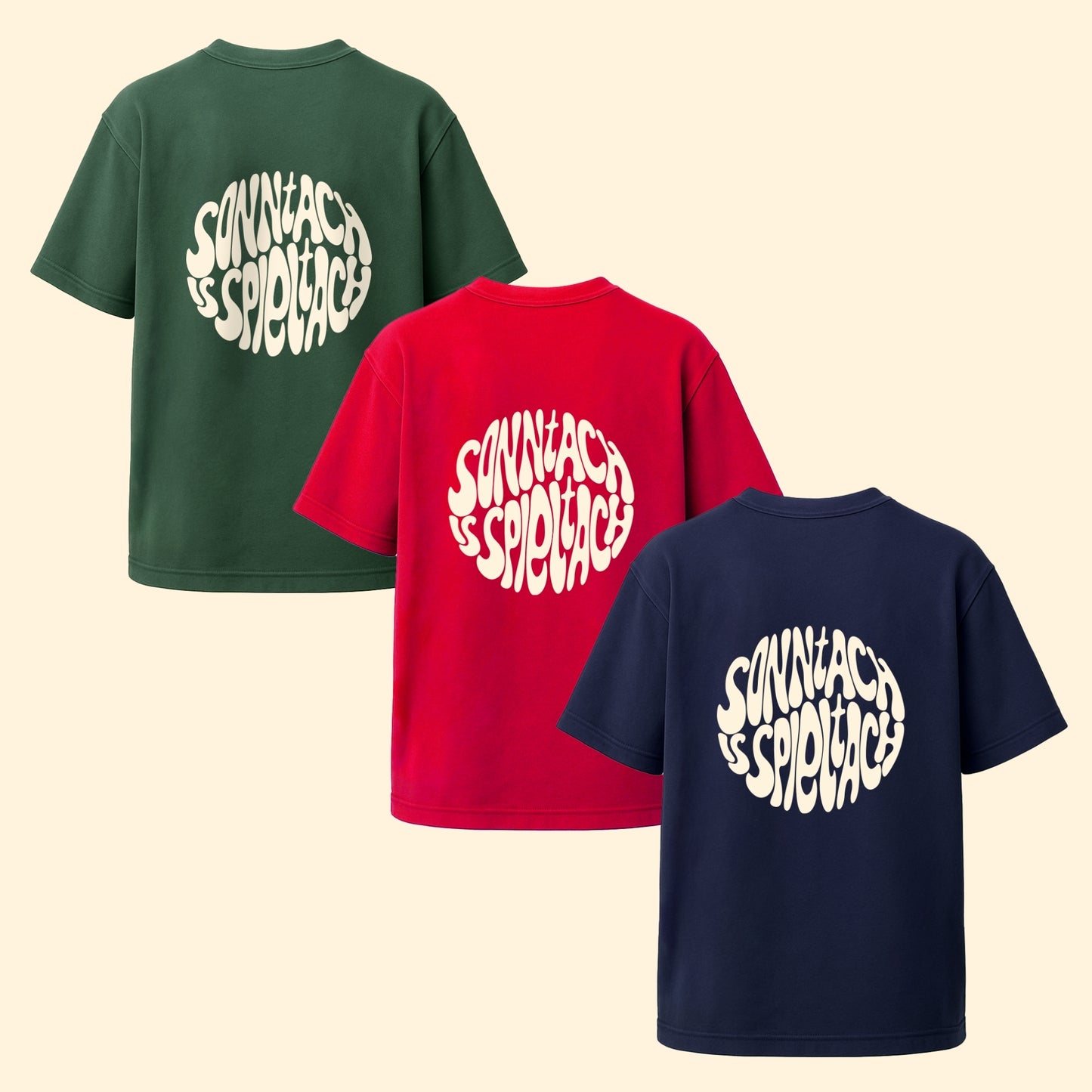 sonntach is spieltach shirt